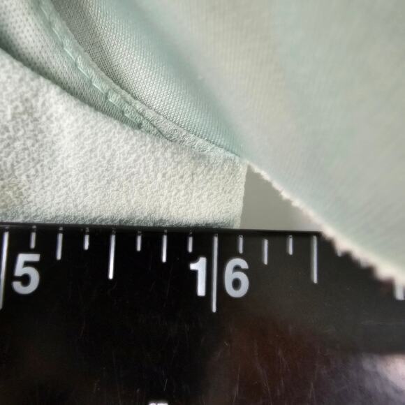 Maddie Juniors V Neck Flutter Sleeve‎ Shorts Romper Light Blue Size Large - Picture 8 of 9